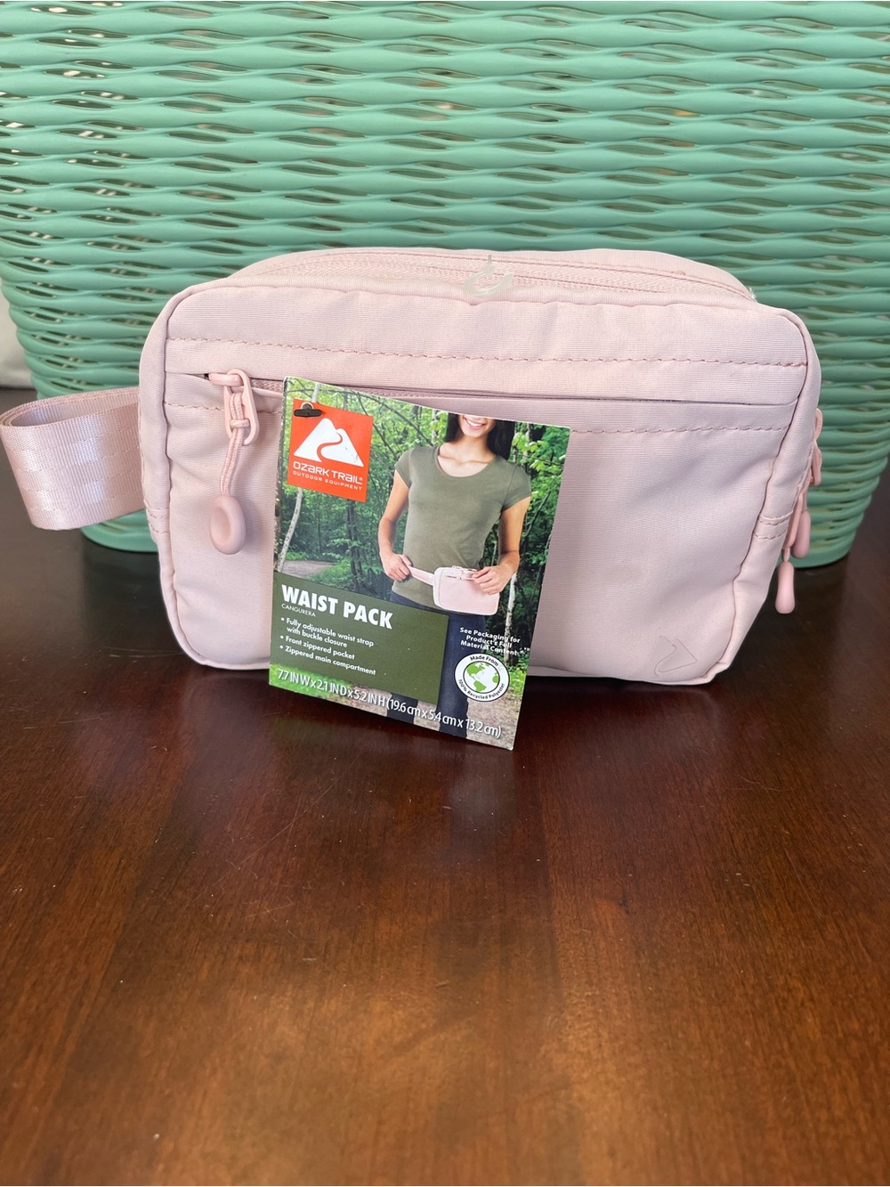 NWT Ozark Trail Light Pink Waist Pack Blush Pink - Picture 2 of 6